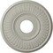 Ekena Millwork Berkshire Ceiling Medallion (Fits Canopies up to 7"), 15 3/4"OD x 3 7/8"ID x 3/4"P, Pot of Cream CM15BEPCF - alternate 1